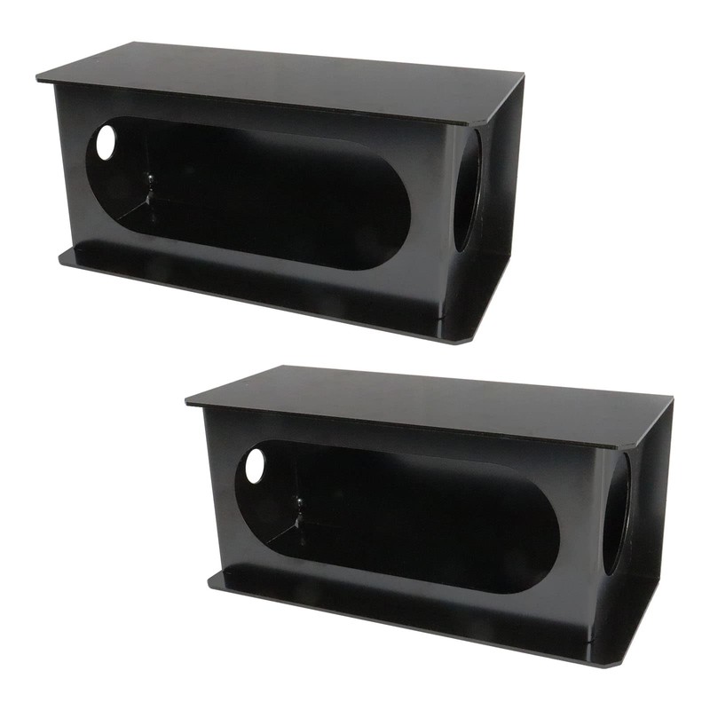 LOSTAR Pair(2) Steel Trailer 6" Oval Tail Light / 2"