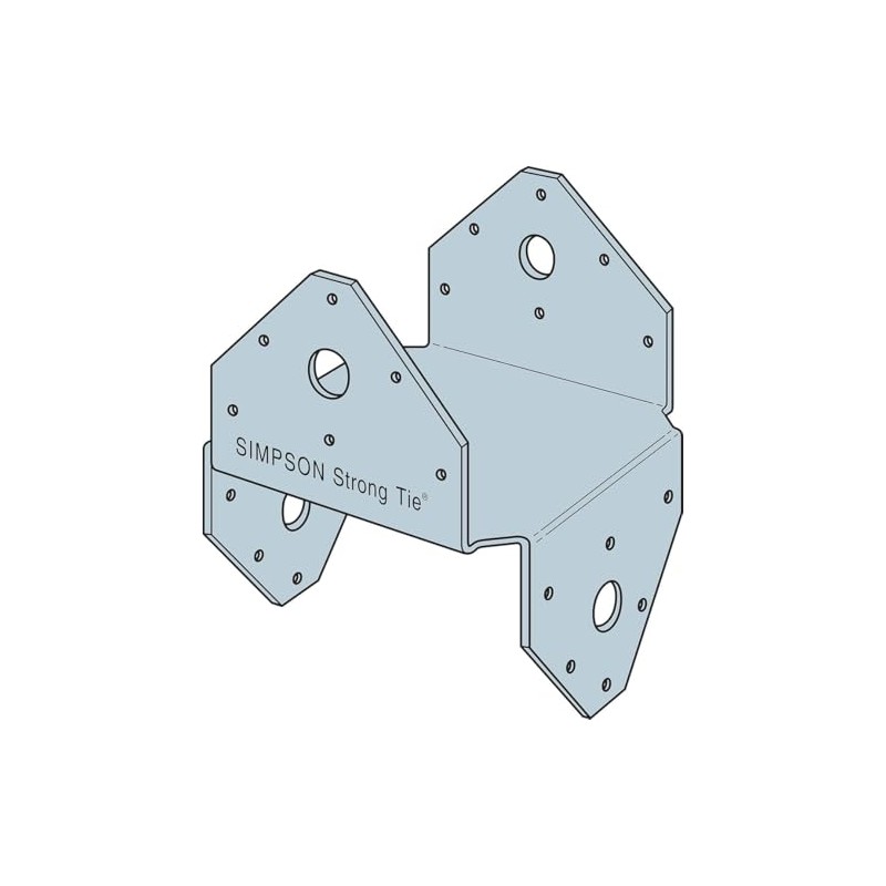 Simpson Strong-Tie BC46Z BC ZMAX Galvanized Post Cap for 4x6