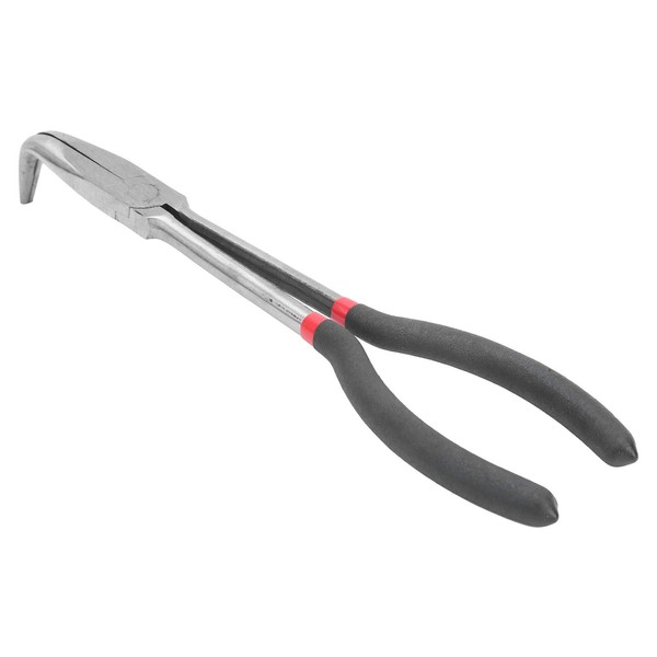 Yctze 11-inch 280mm Tool Steel Needle Nose Pliers, 90 Degree