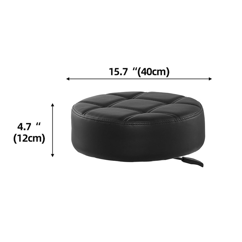 Antlu Round Seat Cushion for Bar Stool Rolling Chair Replacement
