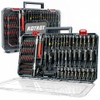 86-Piece Magnetic Impact Nut Driver Set, SAE/Metric Nut Driver Set,
