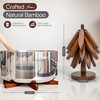 Wooden Tree Trivet Set – 4 Tree-Shaped Coasters & 1