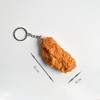 tenghong2021 Imitation Food Keychain Fried Chicken Leg Nuggets Wing Creative