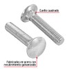 Fiero TORC-5/16X1-1/2, Tornillo tipo coche, 5/16 x 1-1/2", bolsa con