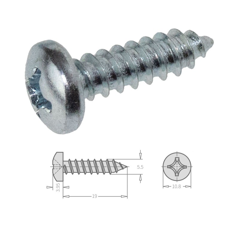 Heavy Duty Self-Supporting Glazing Bar Screw Fixings (5 Bar Pack)