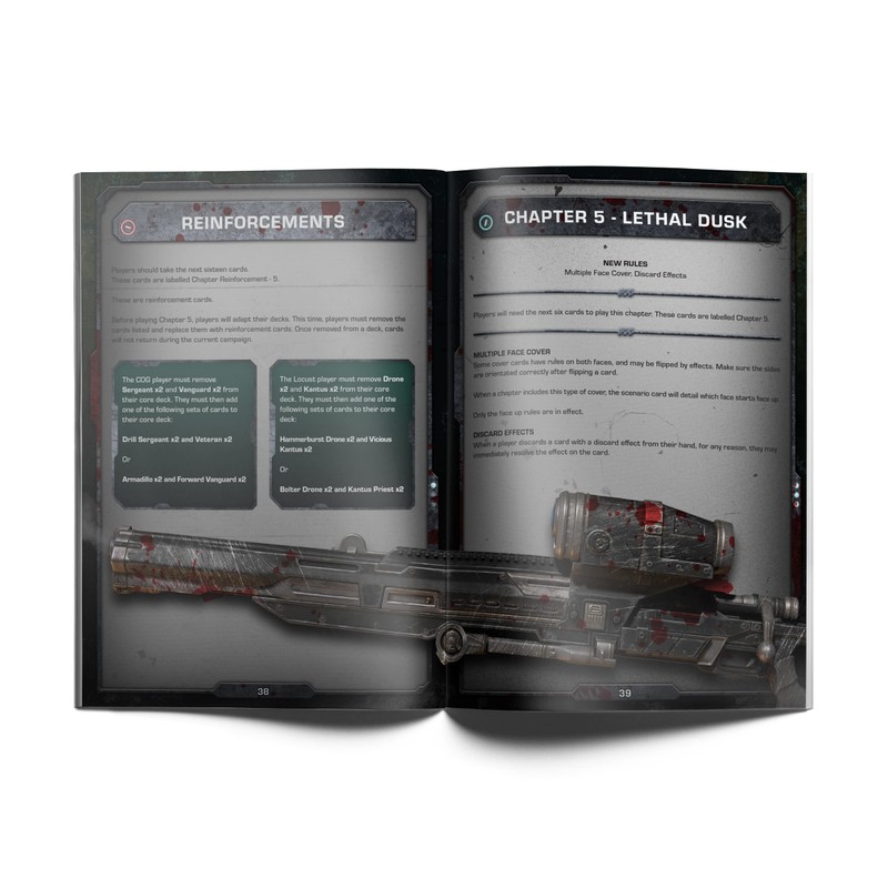 Steamforged Gears of War: The Card Game Spanish
