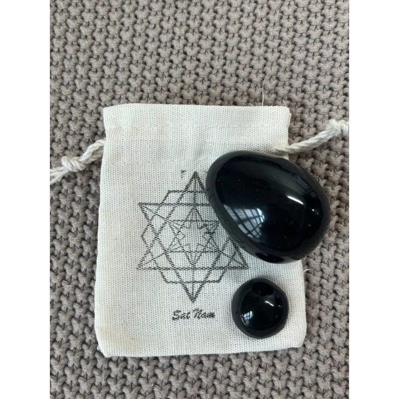 Satnam Set Ombliguera Y Huevo De Obsidiana Sanación Suelo Pelvico