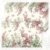 30 Pcs Retro Floral Disposable Placemats, Purple Bouquet Paper Placemats
