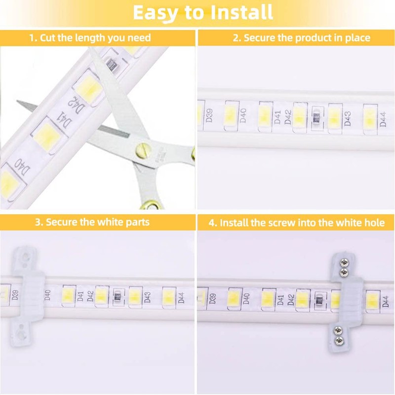 pcning 220 V 230 V 120 LEDs/M LED Strip, 5730