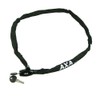 Axa Unisex's Rigid Black Bike Chain Lock, 1200 mm x