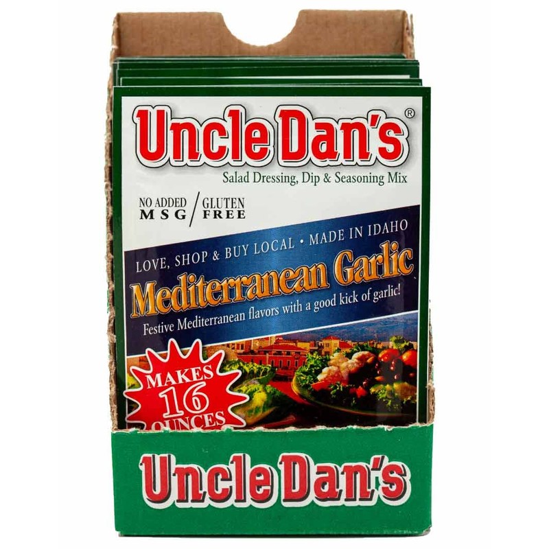Uncle Dan's Mediterranean Garlic | Singles Case – 12 Count