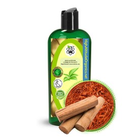 Sandalwood Oil - Herbal Extract of Mysore Santalum Album, Pterocarpus, Santalinus, Amyris, Spicatum, Essential Oils for Face Body Massage, Scalp Hair, Nail Cuticles - 8oz