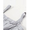 Lovdaswi Mameluco ligero para mujer y niña, Pantalones cortos gris,