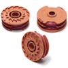3pcs WX100 Strimmer Line Strimmer Spool Compatible with Worx WG119E
