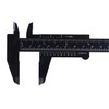 Penta Angel 2Pcs Plastic Caliper Inch/Metric 6Inch 150mm Mini Caliper
