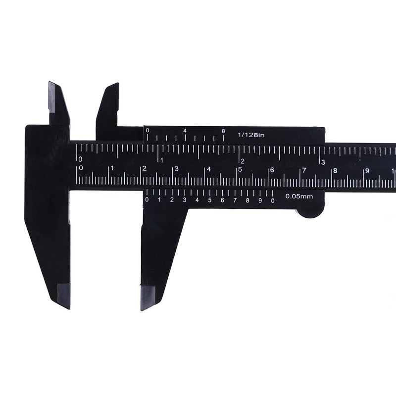 Penta Angel 2Pcs Plastic Caliper Inch/Metric 6Inch 150mm Mini Caliper