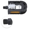 X AUTOHAUX 1 Pairs Non Slip Pedals Platform Flat Bicycle