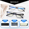 2 Pack Progressive Multifocus Reading Glasses Men - Metal Frame
