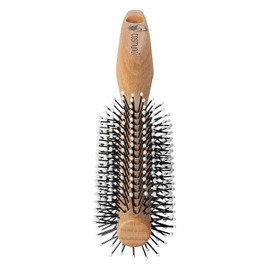 cosmundi Round Brush 35 mm – The Styling Brush for Hair and Beard Made of Beech Wood in Germany