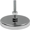MAG-MATE MX1500B Plated Cup Magnet with 8-32 Bolt, 1.41"/11 lb