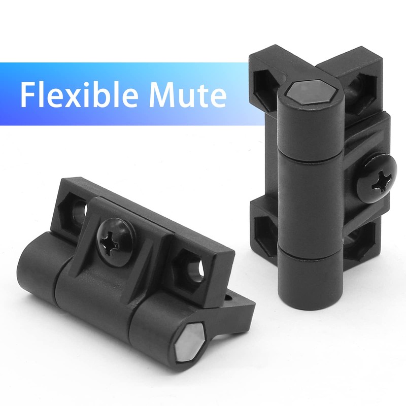 Bonsicoky 2 Pcs Adjustable Torque Position Control Hinges, E6-10-301-20 Door