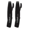 Rímel Negro Sheló Nabel Pestañas Largas Prueba Agua Pack 2x12ml