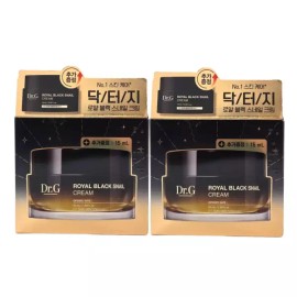 Dr.G 닥터지 로얄 블랙 스네일 크림 50ml+15ml 2개 Dr.G Royal Black Snail Cream 50ml+15ml 2pcs