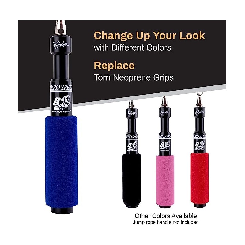 Buddy Lee Jump Ropes Aero Speed Handle Grips (Blue)