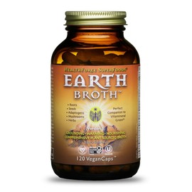 HealthForce SuperFoods Earth Broth - Capsules - 120 Vegan Capsules