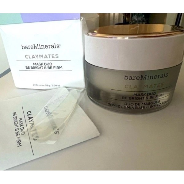 bareMinerals BARE MINERALS CLAYMATES MASK DUO BE BRIGHT & BE