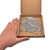 SKIR'CO Pack of 50 Galvanised Steel Cotter Pins, 3.2 x