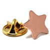 BRONZE effect Star Pin Badge | 100 Pieces | (13mm)