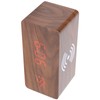 Wireless Charging Clock Digital LED Electronic Alarm Rectangular Wooden Bedside