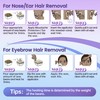 Nose Waxing Kit Nose Ear Hair Wax Kit 15-20 Times