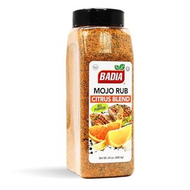 Badia Mojo Rub Citrus Blend, 24 oz – Zesty Citrus All-Purpose Grill Rub, Lemon Lime Spices