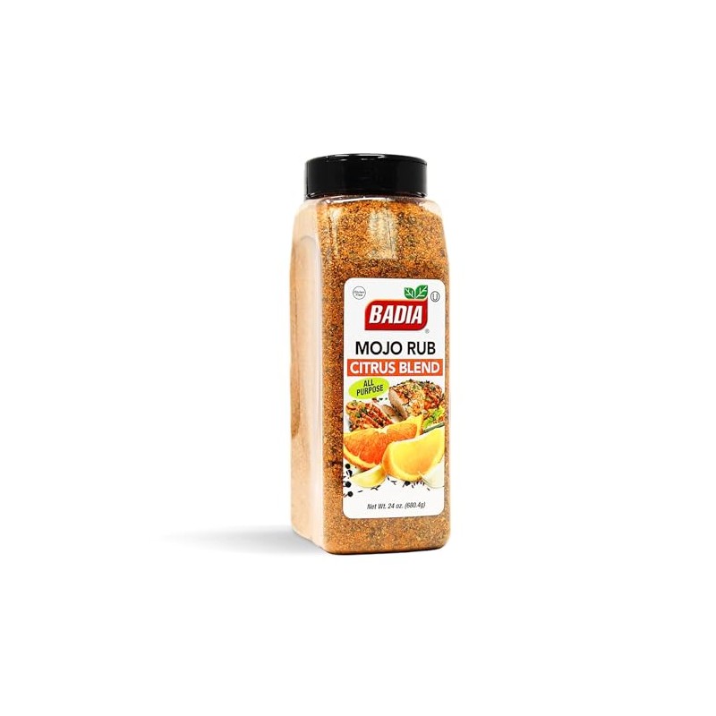 Badia Mojo Rub Citrus Blend, 24 oz – Zesty Citrus