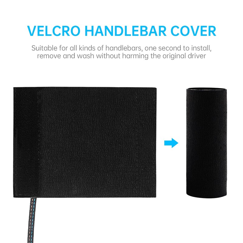 Heated Grips Cover for Motorcycle, 5V Handlebar Heater, Motorcycle Heated