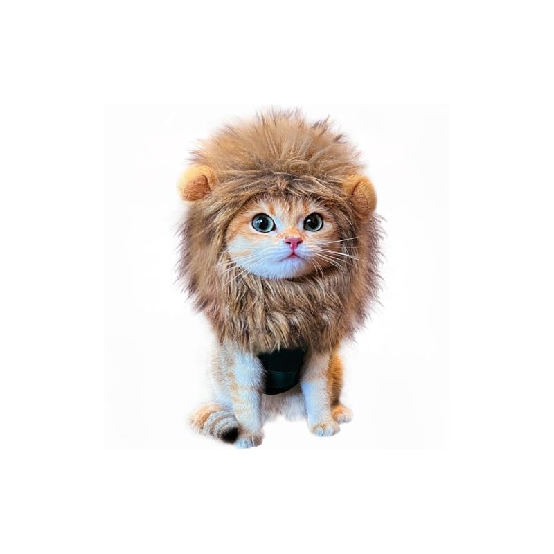 Lion Mane Wig for Dog and Cat Costume
