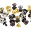 YORANYO 75 Sets 8MM Round Head Button Stud for Leather