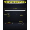 AKD Part 37" DRL Amber LED Grille Kit Front Grill