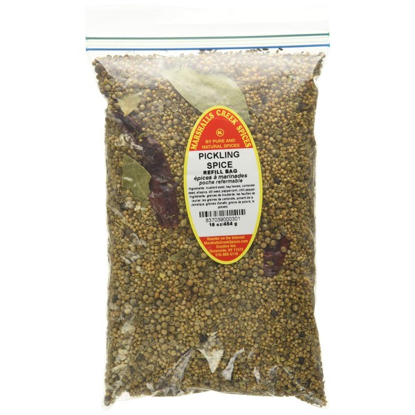 Marshall’s Creek Spices Pickling Spice Seasoning Refill, 16 Ounce