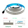 TOPAI WS2812B RGB LED Pixel Strip 1M 144LEDs, Individually Addressable