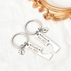New Mom Dad Pregnancy Keychain for First Time Parents -