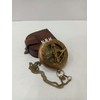Nautical Sundial Compass Antique Vintage Style with Leather Box and
