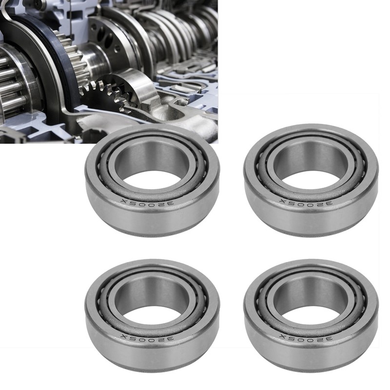 4Pcs Tapered Roller Bearing Set for Automotive Car Mechanical Gears