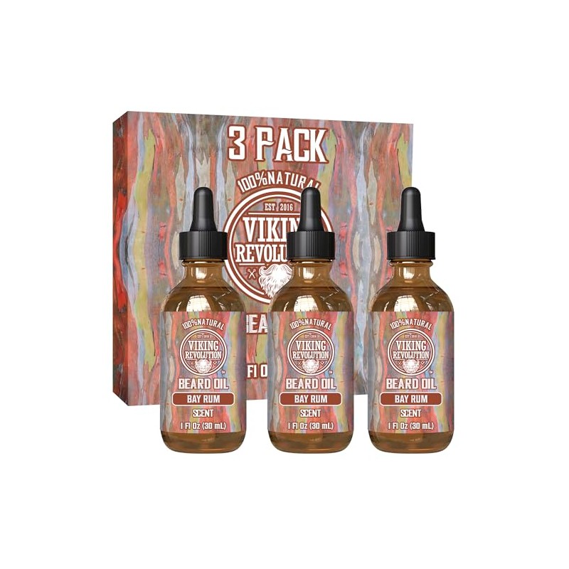 Acondicionador de aceite para barba (3 unidades)