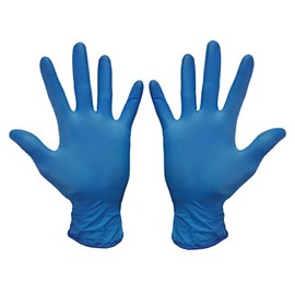 STRONG Nitrile Gloves - Blue - 4-5 MIL - Textured Fingertips - Powder & Latex Free - 1000 Per Case (Extra Large)