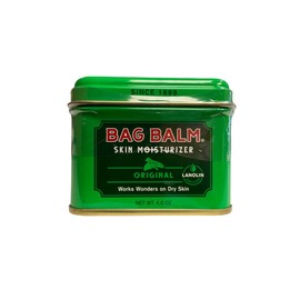 Bag Balm Vermont's Original Moisturizing for Dry Skin, Chapped Lips, Cracked Heels, Dog Paw Pads + More. 118 ml (4 oz) Tin (2)