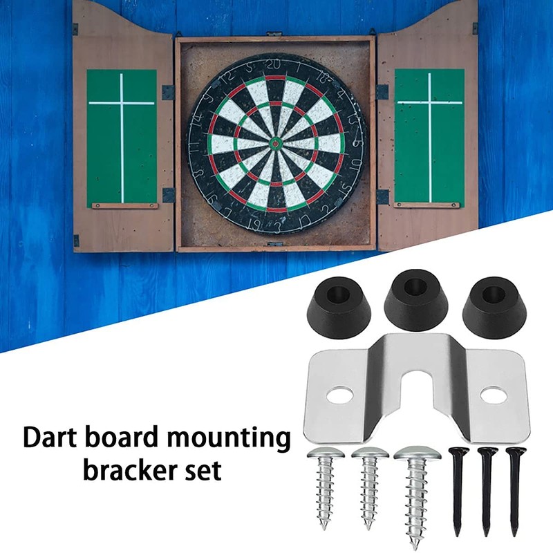 Dartboard Bracket - for hanging Dartboards - includes Screws and