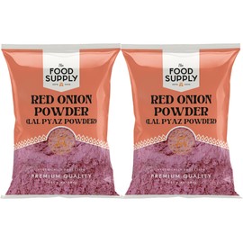 Red Onion Powder 2x100g- Finest Premium Quality | 100% All Natural | No additives or preservatives